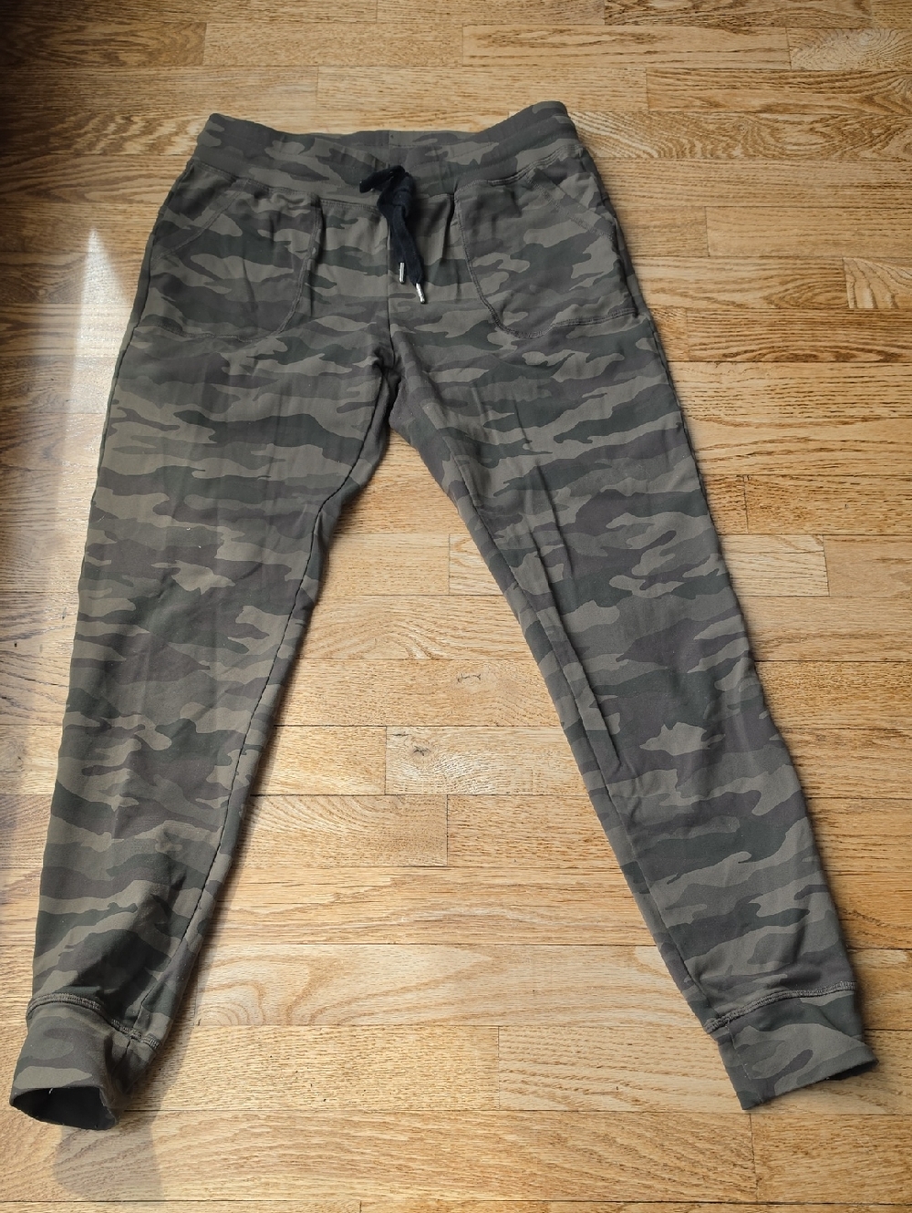 (S) ZYIA Active USA Camo Workout Athletic Athleisure Comfy Gym Loungewear Run